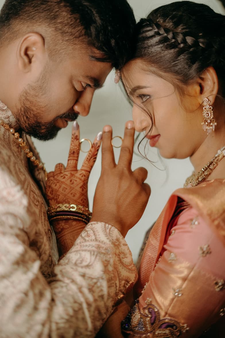 Janvi & Prashanth ENGAGEMENT — photo 4 by Frameic Visuals
