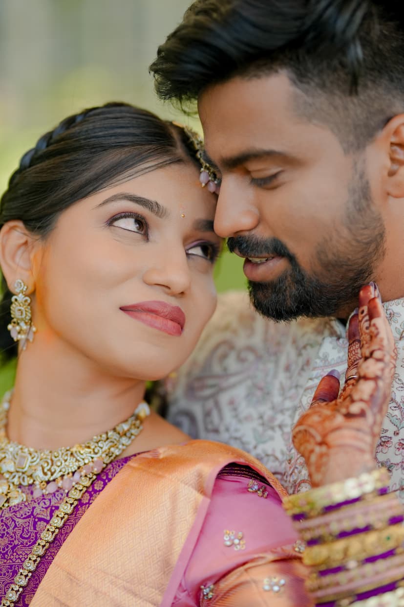 Janvi & Prashanth ENGAGEMENT — photo 6 by Frameic Visuals
